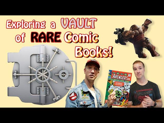 Exploring Vault of RARE Comic Books in Las Vegas w/ Chad Wild Clay @ Torpedo Comics!