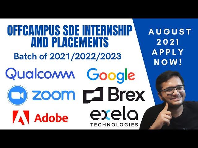 Latest Off Campus Drives | 2023 2022 2021 2020 Batches Eligible| Off Campus Jobs | Hiring