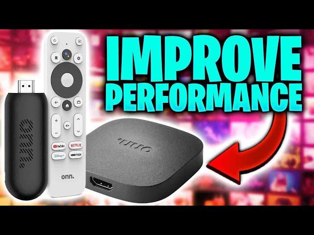 Improve ONN streaming Box Speed and Performance with these simple changes