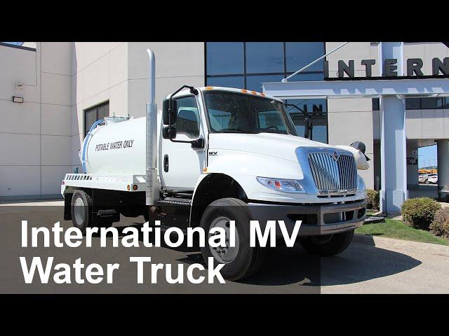 International MV Water Truck | Maxim Truck & Trailer