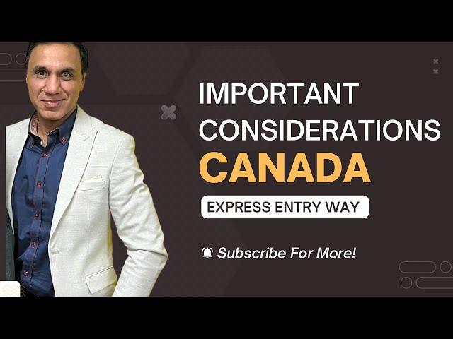 Canada immigration important points for Express Entry eligibility