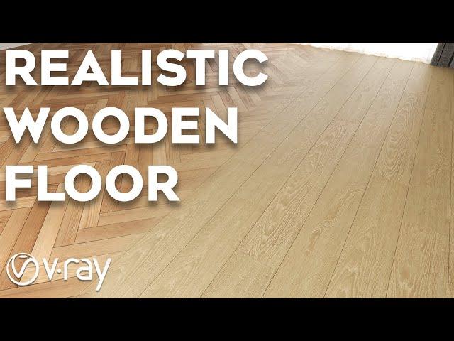 How to Create THE BEST Wooden Floor Material in V-Ray for SketchUp | Realistic Materials Tutorial