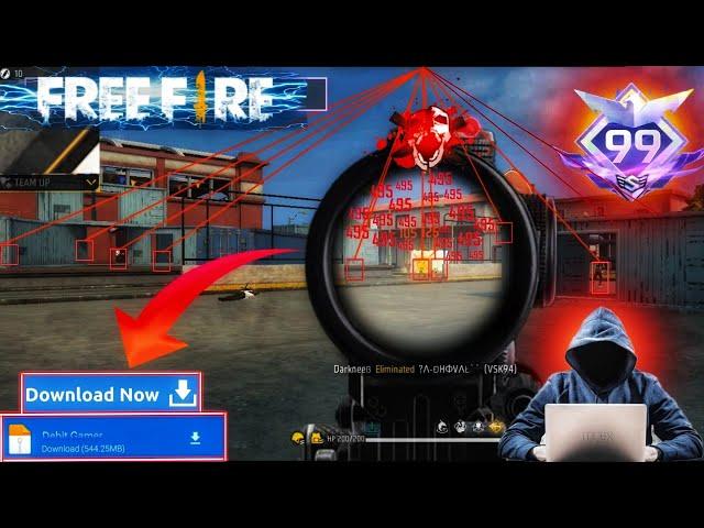 FREE FIRR MAX AUTO KILL HACK DOWNLOAD 2024 || FREE FIRR MAX HEADSHOT HACK OB45 #freefire #video