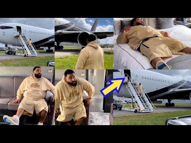 DJ Khaled Go Private Jet Shopping As Purchase Multi Million Dollars Boeing Jet