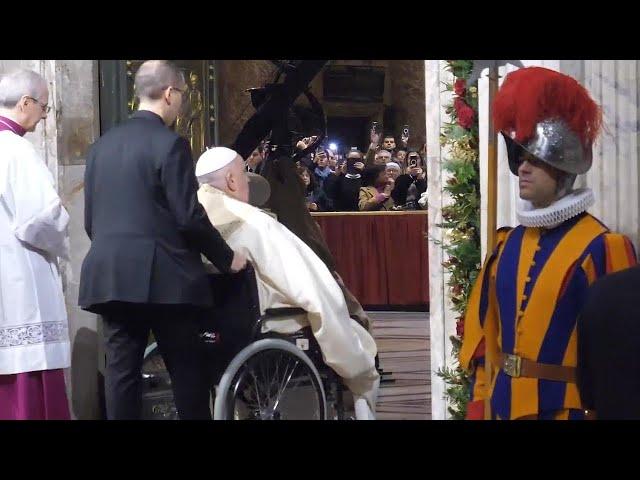 Pope Francis opens Holy Door, kicking off a yearlong Jubilee