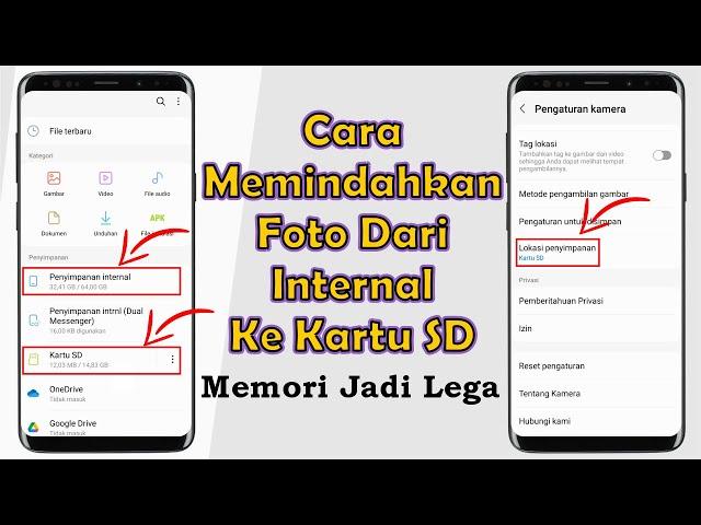 Cara Memindahkan Foto Dan Video Ke Kartu SD Di Android