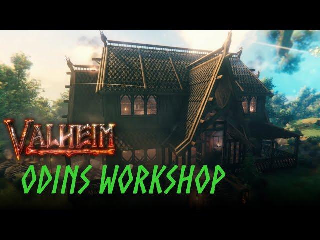Valheim Build: Odins Workshop