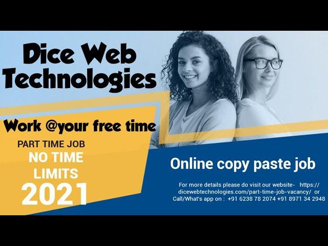 Online copy paste job work from home opportunities - Karnataka