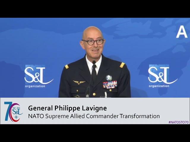 Gen. Philippe Lavigne, NATO Supreme Allied Commander Transformation, on future military requirements