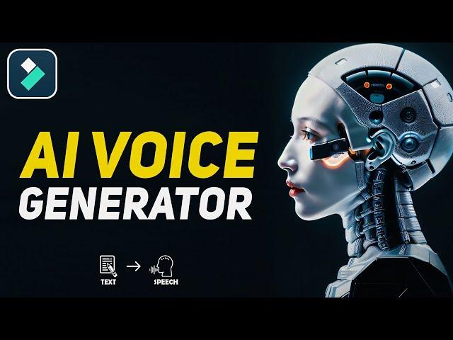 AI Voice Generators | Text to Speech | Filmora