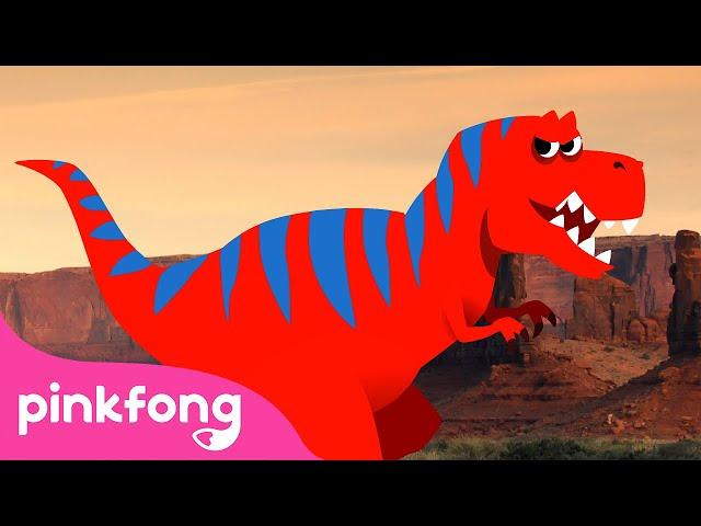 Tyrannosaurus | Tierlieder | Dinosaurier Lieder | Baby Shark Deutsch | Pinkfong Kinderlieder