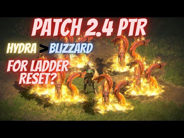 D2R PTR Patch 2.4, Hydra Is Just as good as Blizzard for Ladder Start. Ultra Budget Day 1 Gear.