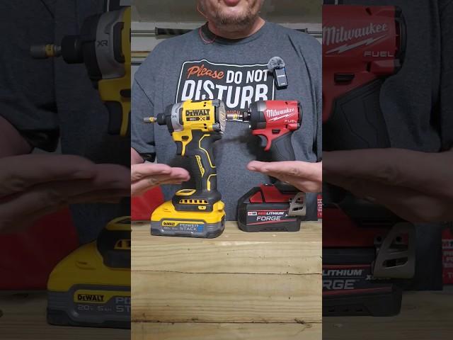 Dewalt 860 vs Milwaukee Gen 4! #milwaukee #m18 #dewalt #dewaltvsmilwaukee #tooltestraw #impactdriver