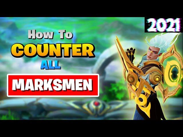 How to COUNTER all MARKSMAN heroes in Mobile Legends