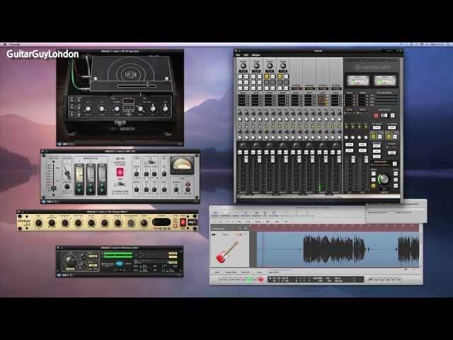 Universal Audio Apollo - Plug-Ins For Lead Guitar