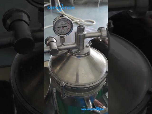 Industrial cream separator