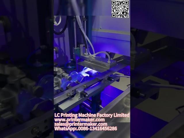 Fully automatic screen printing machine, designed specifically for circular