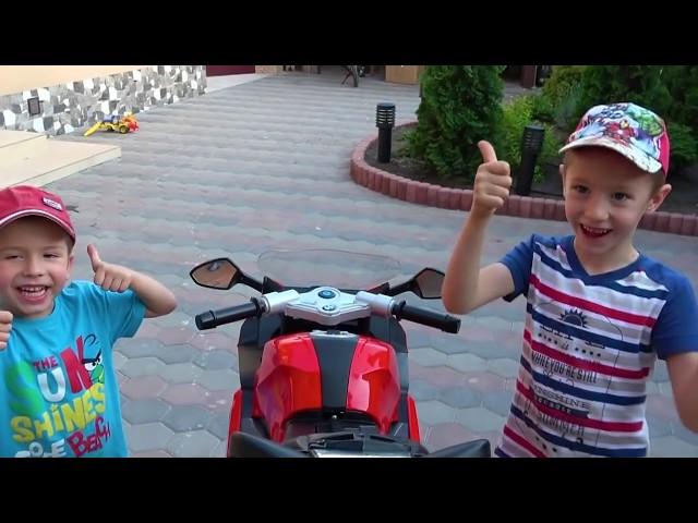 Best Kidscoco Club Videos of 2018 / Kids Ride on Dirt Cross Bike / Childrens Power Wheels Toy