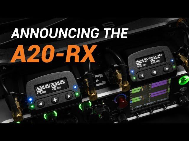Introducing the A20-RX with SpectraBand
