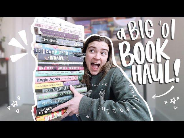 a big march book haul 