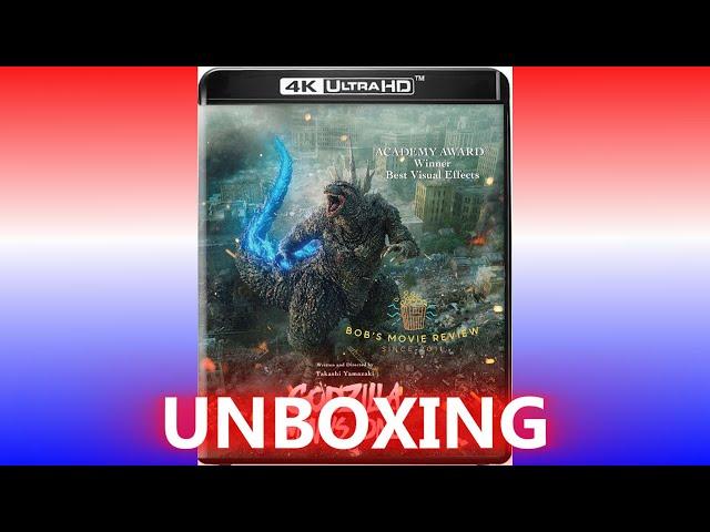 Godzilla Minus One 4K UHD Unboxing