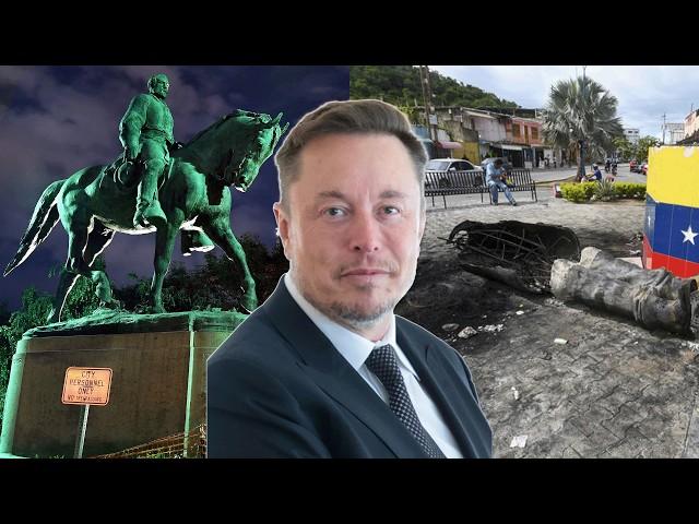 Elon Musk has a statue problem