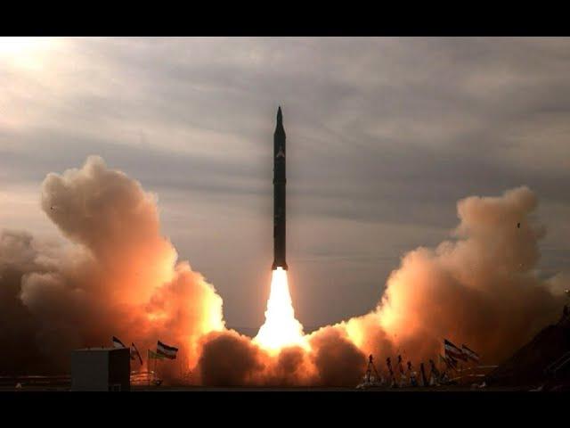 Iran's Khorramshahr missile with a 1800kg warhead