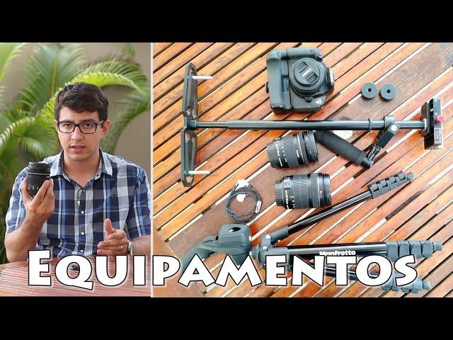 Equipamentos pra foto e vídeo de imóveis