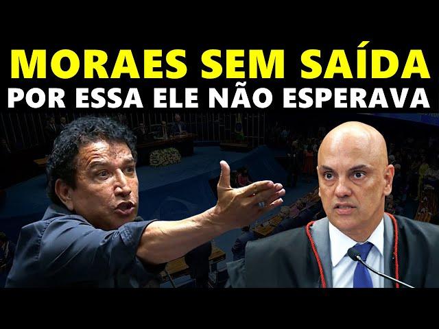 SENADOR MAGNO MALTA ENTREGA MINISTRO MORAES DO STF E CITA ELON MUSK PELA LIBERDADE DE EXPRESSÃO