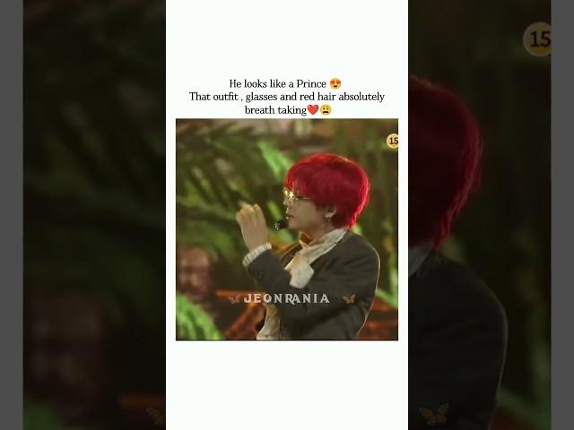 He looks like a Prince #taehyung #shortvideo
