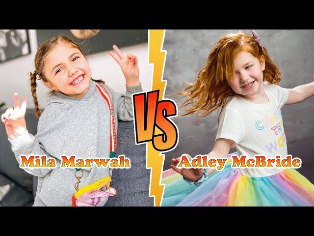 Mila Marwah VS Adley McBride Transformation  New Stars From Baby To 2024