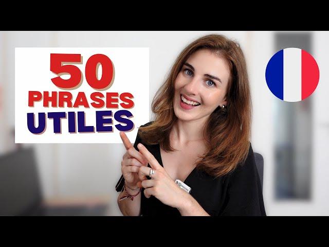 50 Phrases for a Conversation in French ǀ French Beginner