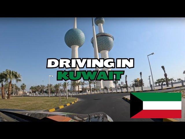Driving through Kuwait