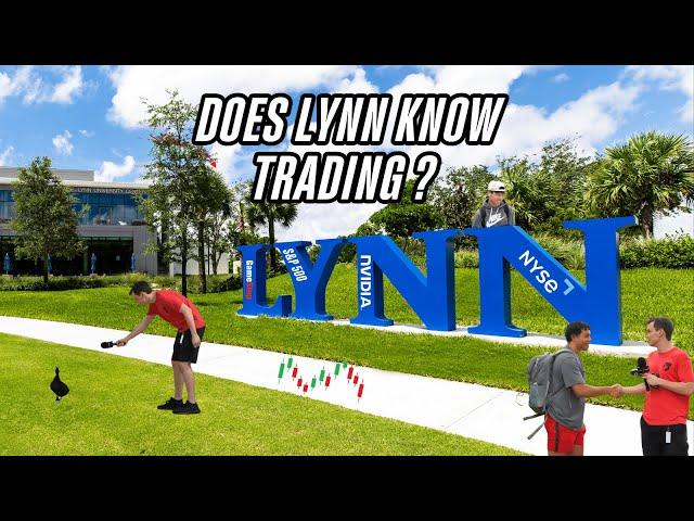 Do College Students At Lynn University REALLY Understand Trading And Stocks?