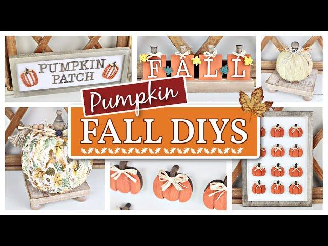 *MUST SEE* Fall DIY's | Easy High-End Fall Pumpkin Decor | Fall 2024