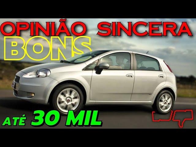 CARRO BARATO até 30 mil reais! Os melhores modelos GASTANDO POUCO em carro BOM , CONFORTO e BONITO