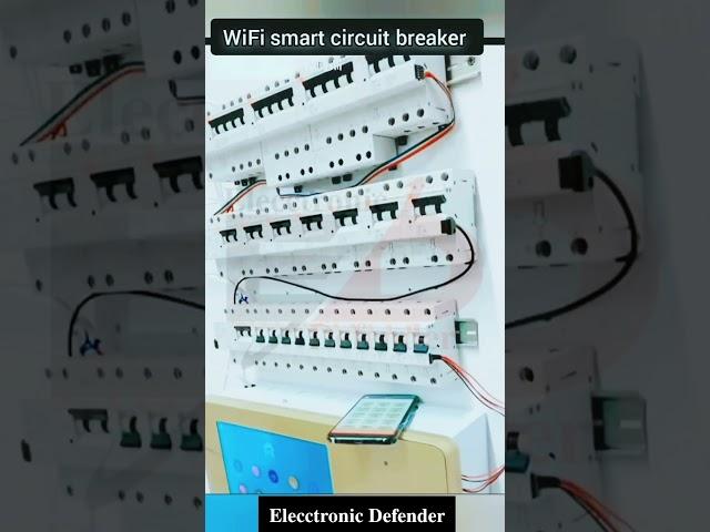Wifi smart circuit breaker #automobile #industrialelectrician #electricalcircuit #electrician