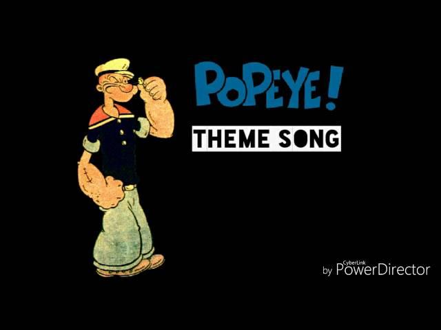 Popeye The Sailor Theme Song Lyrics