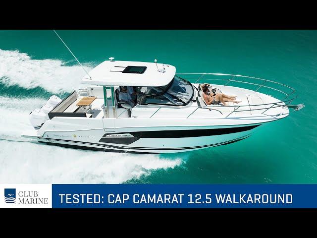 Jeanneau Cap Camarat 12.5 Walkaround Boat Test | Club Marine TV