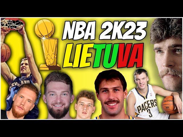 Sudėjau NBA LIETUVIUS į Vieną Komandą ! NBA 2K23