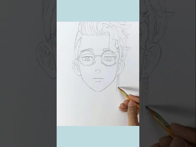 Drawing Hanma Shuji - Tokyo Revergers | Drawing Anime | Cong Dan Art