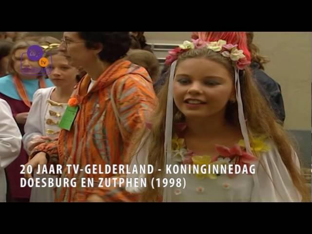 20 jaar TV-Gelderland clips - Koninginnedag Zutphen Doesburg