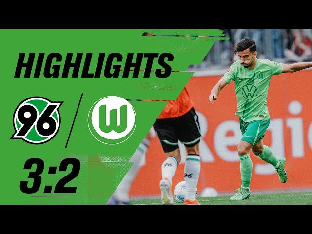 Knappe Niederlage im Derby | Highlights | Hannover 96 - VfL Wolfsburg