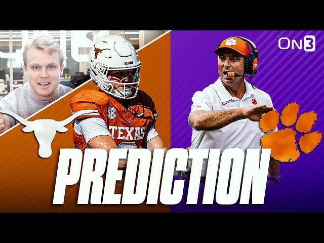 Texas Longhorns vs Clemson Tigers PREDICTION & Preview | Quinn Ewers Moment vs Playoff Dabo Swinney