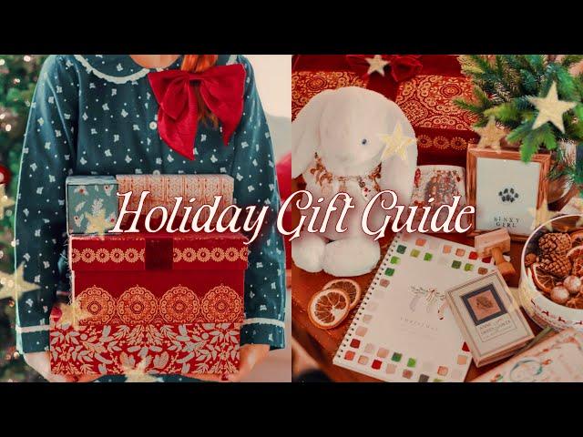 Christmas Gift Guide 2024 || self-care, crafty, bookish, *aesthetic*