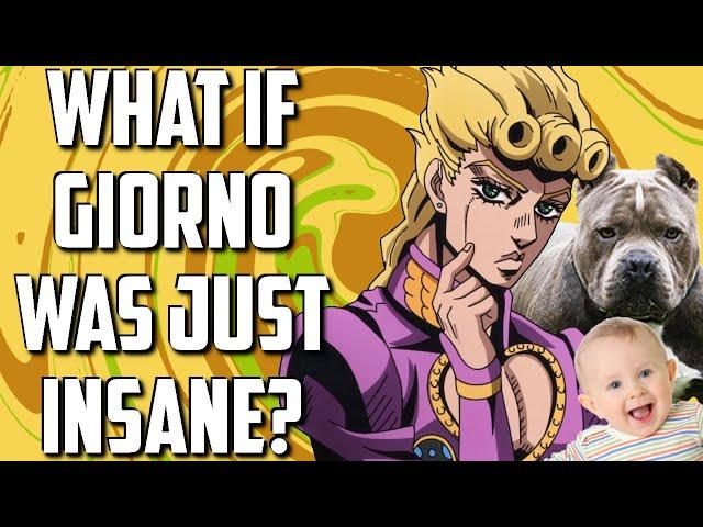 What if Giorno ONLY Made Pitbulls and Babies?