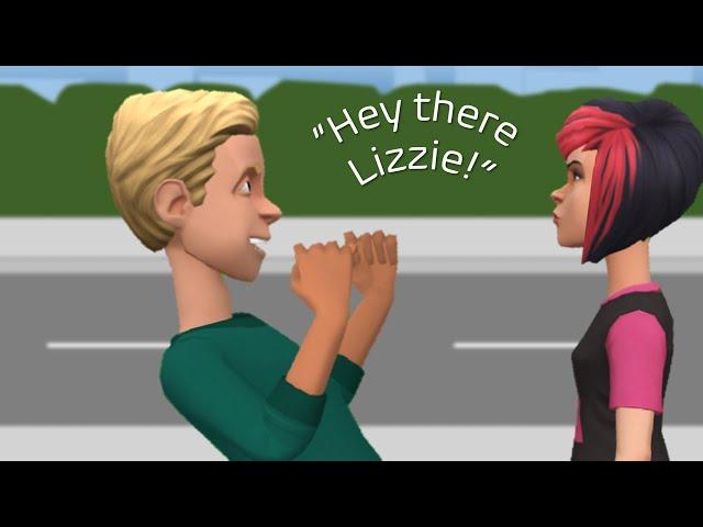 "Hey there Lizzie!" #plotagon #lizzie