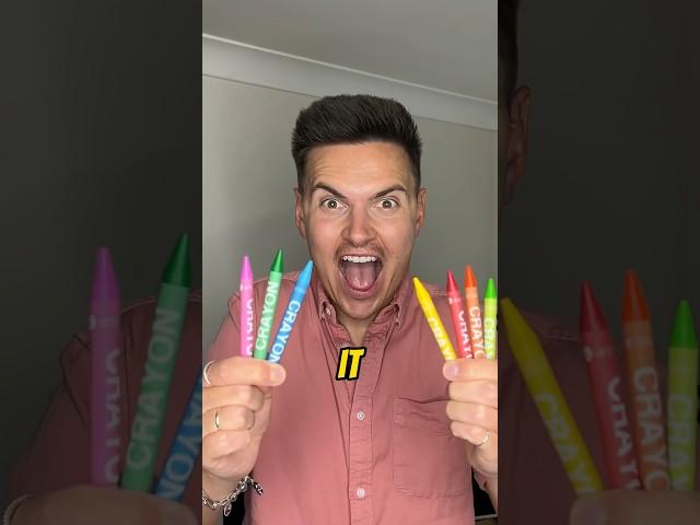REPLACING HIS LIPSTICK WITH CRAYONS  #Shorts #Prank #funnyvideos