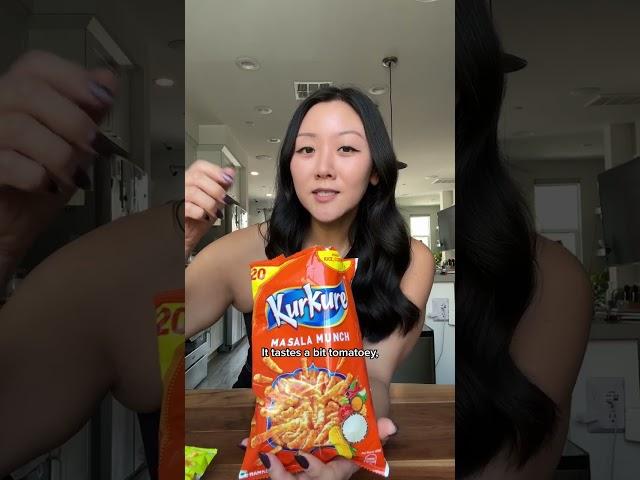  American Tries Indian Snacks: Kurkure 