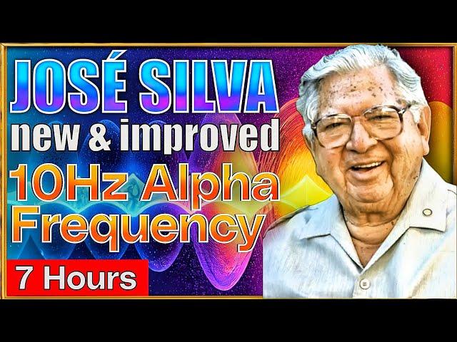 New & Improved.  José Silva 10Hz Alpha Frequency.  The Silva Method ️